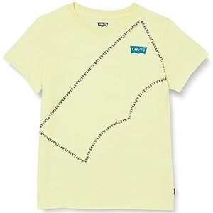 Levi's Jongens Lvb Word Up Batwing Tee 8ej278 T-shirt, Luminary Groen, 8 jaar