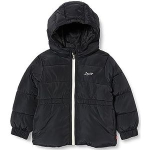 Levi's Meisje Kids Lvg Dij Lengte Puffer 3eh932 Midgewicht bovenkleding, Kaviaar, 5 jaar