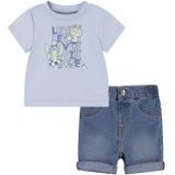 Levi´s ® Kids Critter Stacked Logo Korte Mouw Set