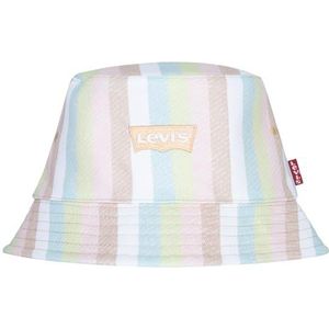 Levi's Unisex Kid's LAN omkeerbare emmer cap 9a8612 hoed, KORAAL ZANDEN, 18 Months