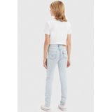 Skinny Broek - Silver - Hoog Taille - Voor Meisjes