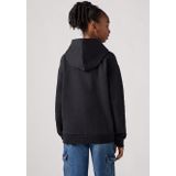 Levi's Lvg Batwing Chest Hit Hoodie voor babymeisjes, gitzwart, 8 Years