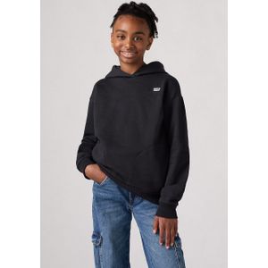 Levi's Lvg Batwing Chest Hit Hoodie voor babymeisjes, gitzwart, 8 Years
