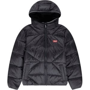 Levi's - Sherpa Gevoerde Pufferjas - Groen - 100% Polyester