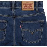LEVI'S KIDS - Jeans Slim Taper 512 - Donker Jeansblauw - Katoen