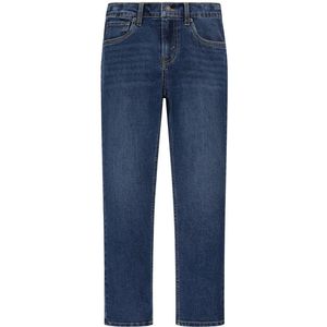 LEVI'S KIDS - Jeans Slim Taper 512 - Donker Jeansblauw - Katoen