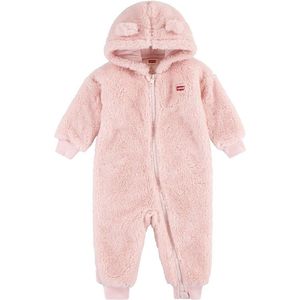 Levi´s - Bear Sherpa Jumpsuit - Wit - 100% Polyester