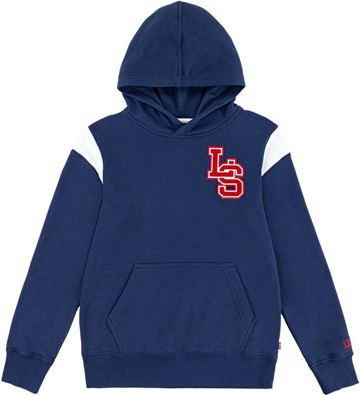 LEVI'S - Kids Prep Sport Hoodie - Blauw - Katoen