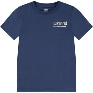 Levi´s ® Kids Regatta T-shirt Met Korte Mouwen Blauw 8 Years Jongens