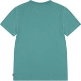 Levi's - Kids Shirt - Navy - Ronde Hals - Kwartmouw