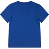 Levi's - T-shirt LVB BATWING CHEST HIT - Kleur True Blue - Korte Mouwen - Ronde Hals