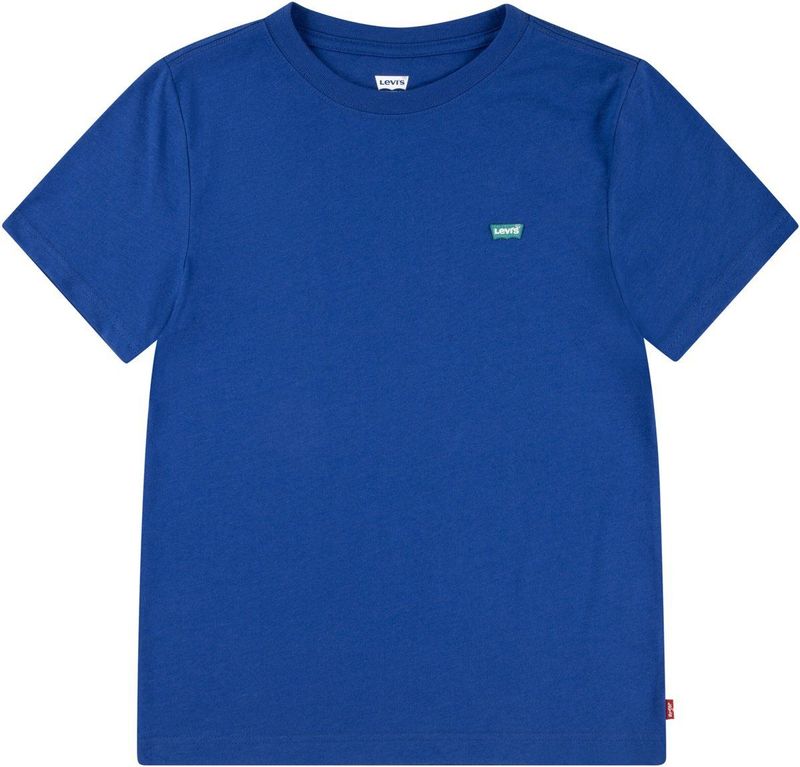 Levi's - T-shirt LVB BATWING CHEST HIT - Kleur True Blue - Korte Mouwen - Ronde Hals
