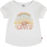 Levi's - T-shirt - Wit - Katoen-Polyester Mix