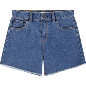 Levi's Korte Broek - Medium Blauw Denim Voor Meisjes