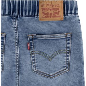 Levi´s - Kids Skinny Fit Dobby Korte Broek - Blauw - Katoen