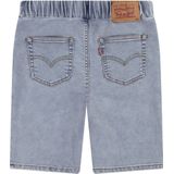 Levi's - Kids Skinny Fit Dobby Korte Broek - Blauw - Katoen