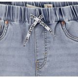 Levi's - Kids Skinny Fit Dobby Korte Broek - Blauw - Katoen