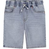 Levi's - Kids Skinny Fit Dobby Korte Broek - Blauw - Katoen