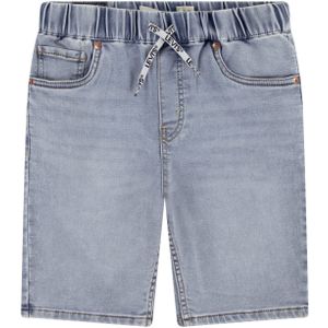 Levi's - Kids Skinny Fit Dobby Korte Broek - Blauw - Katoen