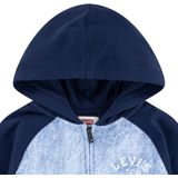 Levi's - Trompe L'oeil Hoodie - Blauw - Katoen