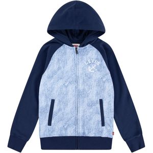 Levi's - Trompe L'oeil Hoodie - Blauw - Katoen