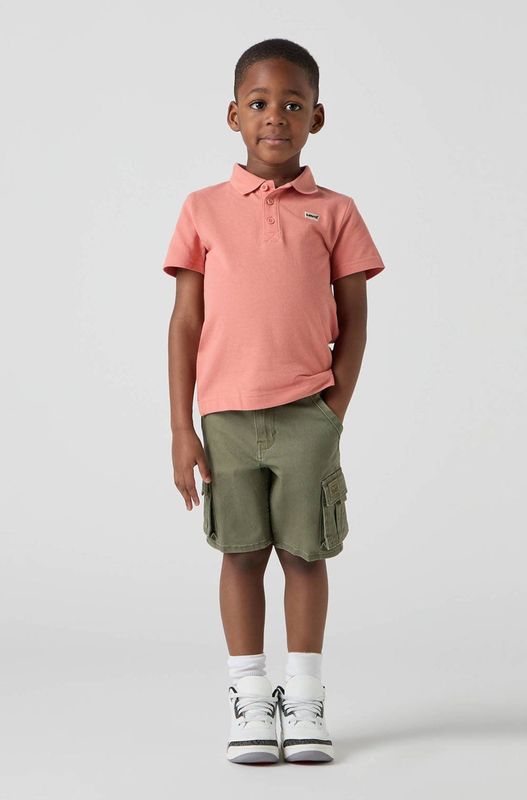 Levi's - Kids Traditional Cargo Shorts - Groen - Katoen