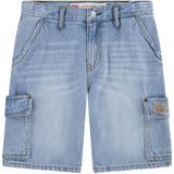 Levi's - Kids Cargobroek - Denim - Blauw - Korte Broek