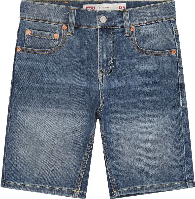 Levi's - Korte Broek - Medium Blauw - Slim Fit - 5-Pocket Stijl
