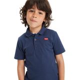 Levi's - LVB BACK NECK TAPE POLO - Poloshirt - Golden haze - Korte Mouwen - 100% Katoen