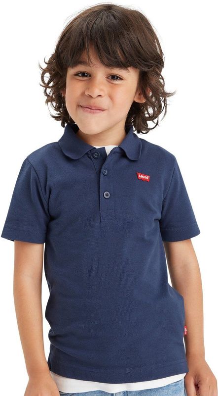 Levi's - LVB BACK NECK TAPE POLO - Poloshirt - Golden haze - Korte Mouwen - 100% Katoen