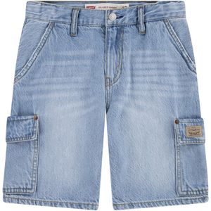Levi's - Kids Cargobroek - Denim - Blauw - Korte Broek