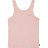 Levi´s ® Kids Meet And Greet Ribbed Mouwloos T-shirt Roze 8 Years Jongens,Meisjes