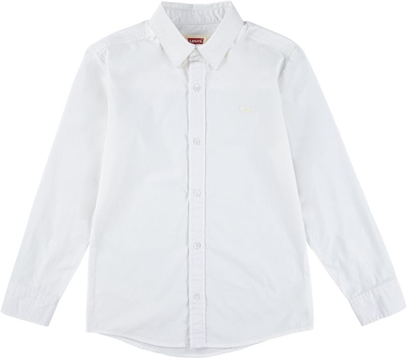 LEVI'S KIDS Shirt - Lange Mouwen - Blauw - Katoen
