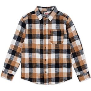 Levi's - LVB BUFFALO CHECK FLANNEL - Overhemd - Jet black - Lange Mouwen