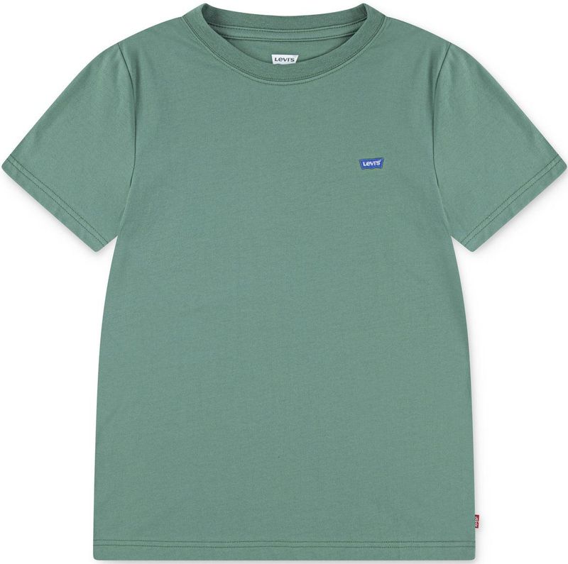 LEVI'S KIDS - T-shirt - Blauw - Katoen - Korte Mouwen