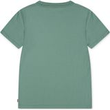 LEVI'S KIDS - T-shirt - Middelgroen - Katoen - Korte Mouwen
