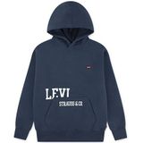 LEVI'S - Cutoff - Sweater met Capuchon - Marineblauw