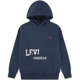 Levi's - Ctoff - Hoodie - Rafblauw - Katoen en Polyester
