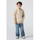 LEVI'S KIDS - Hoodie - Lichtbeige - Geruwd Molton - Zacht en Warm
