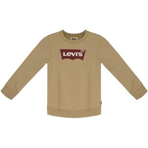 Levi's - Batwing Crewneck - Sweater - Beige - Ronde Hals - Lange Mouwen