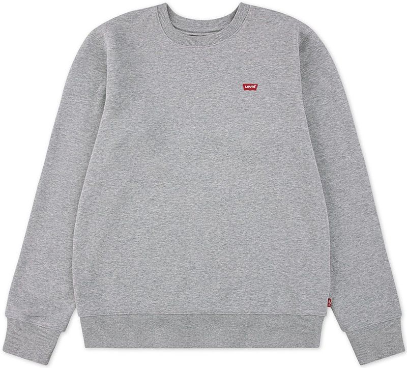 Levi's - LVB MINI LOGO CREWNECK - Sweatshirt - Grey - Sweatstof