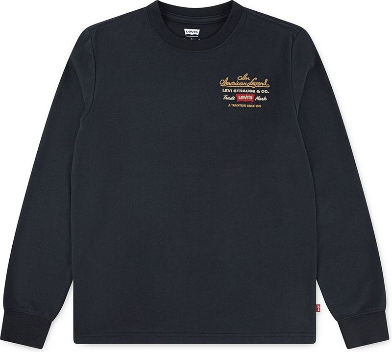 Levi's - Legendary - T-shirt - Zwart - Lange Mouwen