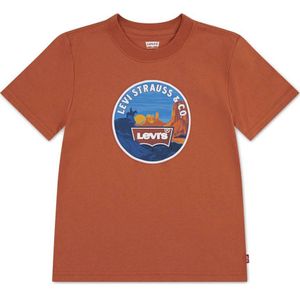 Levi's - LVB DESERT TRAIL TEE - T-shirt - Mango - Korte Mouwen