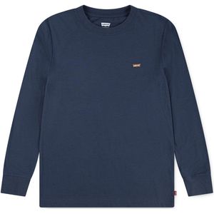LEVI'S KIDS - T-shirt - Blauw - Katoen - Lange Mouwen