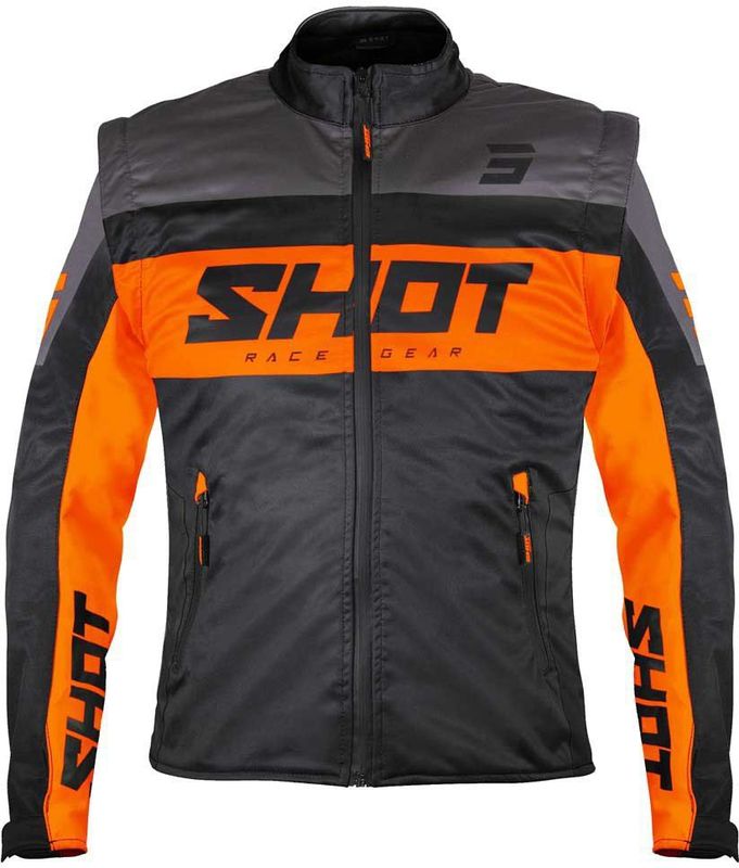 Shot - Softshell Lite Vest - Lichtgewicht Wind- en Waterdicht Jack
