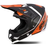 Shot - Race - Crosshelm - Zwart - Tri-composiet Schaal