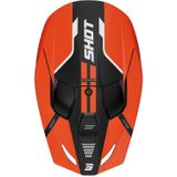 Shot - Race - Crosshelm - Synthetisch - Zwart - Geventileerd