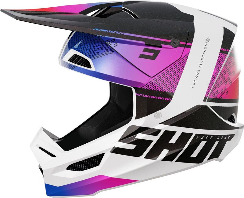 Shot Furious Electron Motorcross Helm