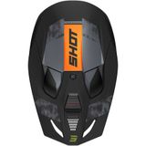 Shot - Race Crosshelm - Synthetisch - Zwart - Geventileerd