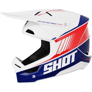 Crosshelm Shot Furious Peak Blauw-Rood